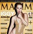 Iggy Azalea na capa da Maxim  Foto: Maxim / Divulgação