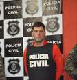 <p>Tiago Gomes após ser preso; ele disse ter matado cerca de 41 pessoas</p>  Foto: Mirelle Irene / Especial para Terra