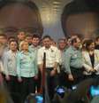 <p>Comício do candidato à Presidência pelo PSDB, Aécio Neves, em Porto Alegre, neste sábado, 18 de outubro</p>  Foto: Janaina Garcia / Terra
