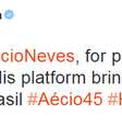 Atriz norte-americana Lindsay Lohan declara apoio a Aécio  Foto: Twitter / Reprodução