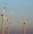 <p>Turbinas de geração de energia eólica em Ludwigsburg, no norte da Alemanha</p>  Foto: Fabrizio Bensch / Reuters