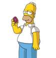 Rosquinhas de Homer Simpson são mal exemplo para a sociedade, segundo guru das dietas   Foto: Facebook / Reprodução