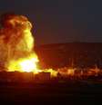 Os bombardeios da coalizão já fizeram mais de 500 mortos em um mês  Foto: Kai Pfaffenbach / Reuters