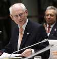 Herman Van Rompuy anunciou, em sua conta do Twitter, a contribuição de R$ 3,2 bi contra ebola  Foto: Alessandro Garofalo / Reuters