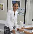 <p>Candidata derrotada do PSB à presidência votou em Rio Branco</p>  Foto: Altino Machado / Terra