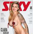 Clara Aguilar posa para capa da 'Sexy'  Foto: Terry Richardson / Sexy / Divulgação