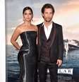 Matthew McConaughey e sua mulher, a modelo brasileira Camila Alves, foram à pré-estreia do filme Interstellar, em Hollywood  Foto: Getty Images