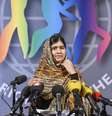 <p>Vencedora do Nobel da Paz 2014, Malala Yousafzai discursa durante&nbsp;cerim&ocirc;nia de recebimento do pr&ecirc;mio&nbsp;Crian&ccedil;as do Mundo, na Su&eacute;cia, em 29 de outubro</p>  Foto: Anders Wiklund/TT News Agency / Reuters