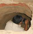 <p>Pol&iacute;cia acredita que gangue usou ferramentas simples para abrir o t&uacute;nel</p>  Foto: BBC News Brasil