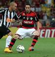 <p>Chicão pede respeito ao Atlético-MG</p>  Foto: Gilvan de Souza / Flamengo / Divulgação