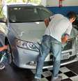A rede de franquias AcquaZero, que trabalha com lavagem de automóveis a seco, está registrando um aumento de 40% na demanda por conta da falta de água em São Paulo  Foto: Divulgação
