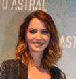 Nathalia Dill diminuiu o comprimento dos fios e investiu em um médio repicado  Foto: Globo / Luciano Vicioni