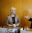 A ministra de Relações Exteriores da Suécia, Markku Ulander, confirmou nesta quinta-feira que o país reconhecerá a Palestina  Foto: Markku Ulander / Reuters