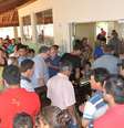 As duas vítimas foram veladas nesta quinta-feira  Foto: Portal Ternura FM / Reprodução