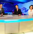 Na segunda-feira, Renata Vasconcellos assumirá posto de Patrícia Poeta no 'Jornal Nacional'  Foto: João Cotta/TV Globo / Divulgação