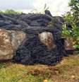 <p>Imagem do "movimento" da lava feita próximo a Pahoa</p>  Foto: AP