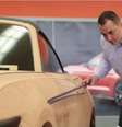 <p>Fita é usada para designers e modeladores se comunicarem sobre os detalhes</p>  Foto: Youtube/Ford Europe / Reprodução