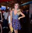 <p>Giovanna Ewbank afirma que ganhou alguns quilos dançando em quadro do <em>Domingão do Faustão</em></p>  Foto: Leo Franco  / AgNews