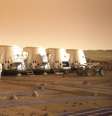 <p>Viabilizar tecnologia das bases para manutenção da vida em Marte é uma das grandes dificuldades do projeto</p>  Foto: Bryan Versteeg / Mars One