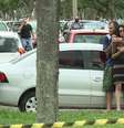<p>Robson Batista fez Jurema da Silva ref&eacute;m a amea&ccedil;ando com uma faca</p>  Foto: SBT