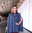 <p>Suzana Pires prestigiou o terceiro dia de desfiles do SPFW</p>  Foto: Raphael Castello / AgNews