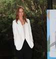 <p>Stella McCartney chegou ao Brasil pela manhã e atendeu à imprensa</p>  Foto: Aline Lacerda / Terra