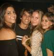 <p>Felipe Nasr posa para foto abraçado com ex-namorada Julia, filha de Nelson Piquet, que cresceu e virou um mulherão</p>  Foto: Reprodução