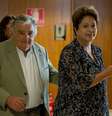 <p>Imagem de arquivo de Dilma Rousseff e José Mujica</p>  Foto: Marcelo Camargo / Agência Brasil