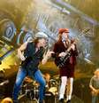 Show da banda de rock AC/DC Fornebu, perto de Oslo, em 2009. 18/02/2009  Foto: Sara Johannessen / Reuters
