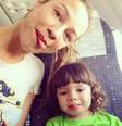 <p>Luana Piovani faz graça com o filho e posta foto no Instagram</p>  Foto: @luapio/ Instagram/ Reprodução