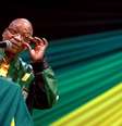 <p>Apesar dos escândalos de corrupção e abusos de poder, Jacob Zuma foi reeleito em maio deste ano com mais de 60% dos votos</p>  Foto: Twitter
