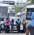 Protestos em Acapulco bloquearam o aeroporto internacional  Foto: Claudio Vargas  / Reuters