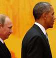 <p>Presidente dos EUA, Barack Obama, e presidente russo, Vladimir Putin, durante encontro de líderes da Ásia e Pacífico, em Pequim</p>  Foto: Kim Kyung-Hoon / Reuters