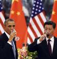 China e Estados Unidos anunciaram nesta quarta-feira um acordo histórico para a redução da emissão de gases do efeito estufa  Foto: Greg Baker/Pool / Reuters