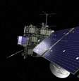 <p>Ilustração da sonda Rosetta, que lançou o módulo Philea sobre um cometa nesta semana</p>  Foto: ESA / Reuters