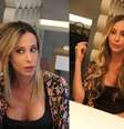 Antes e depois de Carol Marra, que trocou o médio moderno por cabelão clássico    Foto: Eduardo Bacani/ i9 Hair & Spa