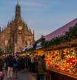 O Mercado de Nuremberg é um dos maiores da Alemanha, com 200 estandes de madeira  Foto: Perati Komson/Shutterstock