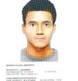 <p>Qualquer informação sobre o paradeiro do suspeito descrito no retrato falado pode ser enviada ao Disque-Denúncia, ao WebDenúncia ou ao Decradi</p>  Foto: Polícia Civil / Reprodução