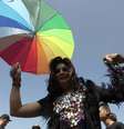 <p>Imagem de arquivo da parada gay de 2014 do Rio de Janeiro</p>  Foto: Ariel Subirá / Futura Press