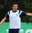 Lúcio treinou normalmente no Palmeiras  Foto: Sergio Barzaghi / Gazeta Press