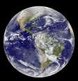 Vista do Planeta Terra em foto divulgada pela Nasa  Foto: Nasa/ NOOA / Divulgação