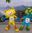 Rio apresentou mascotes para os Jogos Olímpicos de 2016  Foto: Divulgação