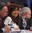 <p>Cristina disse estar retomando as atividades após suas férias anuais</p>  Foto: NA