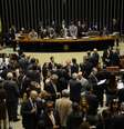 <p>Pelo texto, o governo federal terá que economizar R$ 55,3 bilhões, equivalente a 1% do Produto Interno Bruto (PIB), para o pagamento da dívida no ano que vem</p>  Foto: Fabio Rodrigues Pozzebom / Agência Brasil