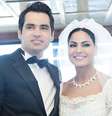 <p>Veena casou-se com o empresário Asad Bashir Khattak, 30 anos, quando estava grávida de quatro meses do seu filho</p>  Foto: Daily Mail  / Reprodução