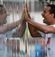 Leandro Damião marcou duas vezes e desencantou no Campeonato Brasileiro  Foto: Djalma Vassão / Gazeta Press