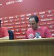 Kaká, Muricy e Rogério deram entrevista no Morumbi  Foto: Guilherme Dorini / Terra