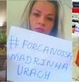 Modelos fazem campanha pela melhora de Andressa Urach   Foto: Instagram / Reprodução