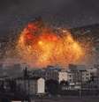 <p>Explosão na cidade síria de Kobani provocada por um ataque do Estado Islâmico em 20 de outubro</p>  Foto: Gokhan Sahin / Getty Images 