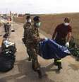 <p>Equipes de socorro localizaram os corpos em alto mar  </p>  Foto: Ansa